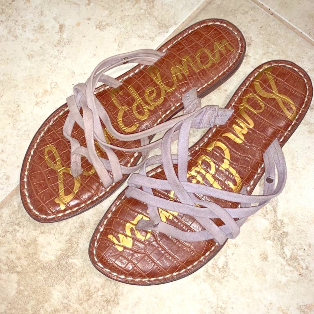 Sam Edelman gray slippers size 6